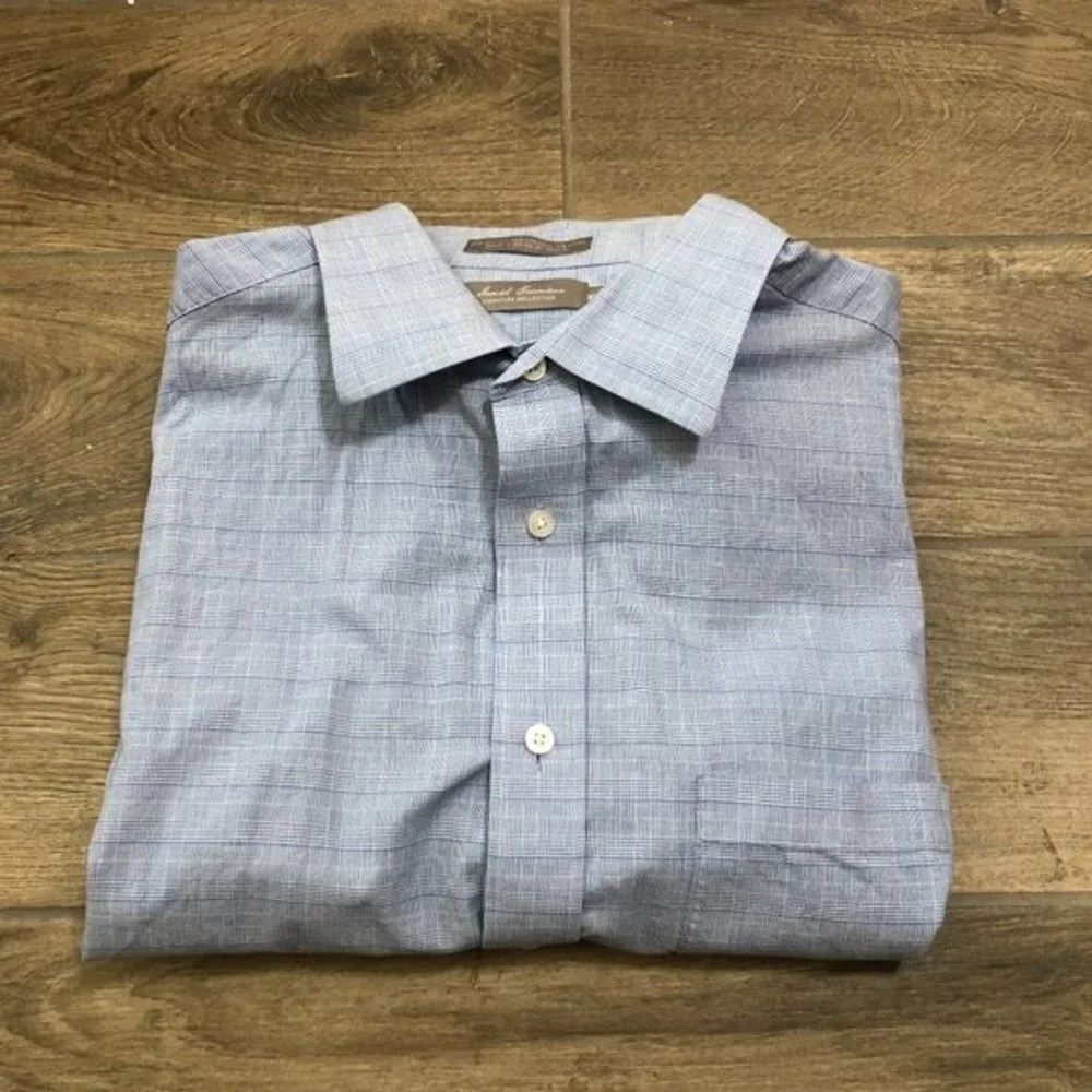 Daniel Cremieux long sleeve button front Shirt men's XL